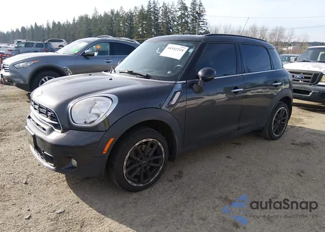 2015 Mini Countryman Cooper S from USA, damaged, VIN WMWZC3C53FWT02408